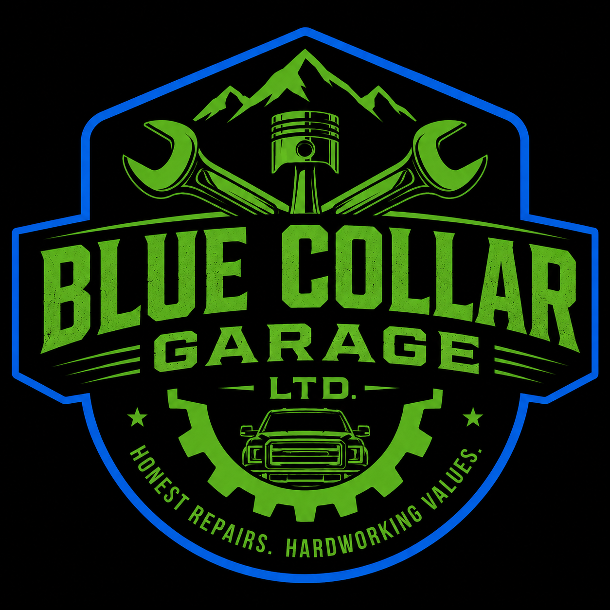 Blue Collar Garage Ltd. logo